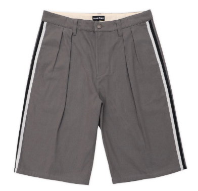Passport Leagues Club Stripe Shorts / Grey