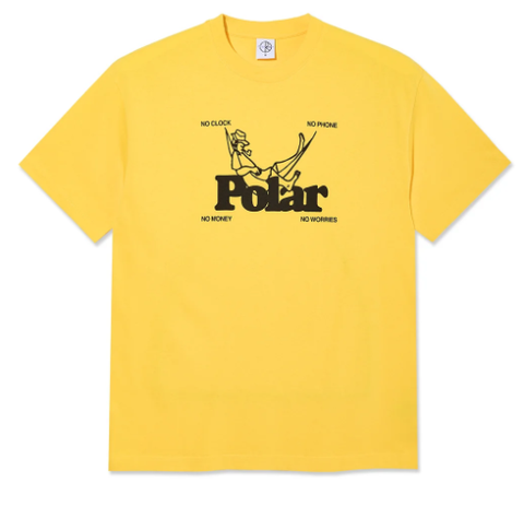 Polar No Worries Tee / Lemon
