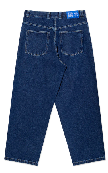 Polar Big Boy Jeans / Dark Blue / White