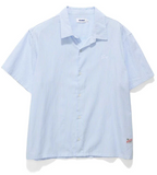 Xlarge Oxford S/S Shirt / Blue / White