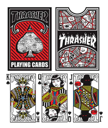Thrasher Playing cards.
