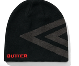 Butter Goods x Umbro Diamond Skully Beanie / Black