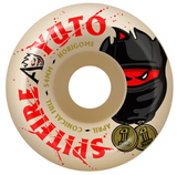 Spitfire F4 x April Yuto Conical Full 99a 54mm Wheels