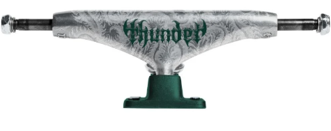 Thunder Team Catalyst Re-Gen T-II Green Polished Skateboard Trucks 149 8.5"