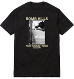 GX1000 Bomb Hills Not Countries Tee / Black.