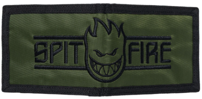 Spitfire Bi-Fold LTB Big Head Scrip Wallet / Olive