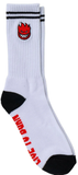 Spitfire Big Head Fill Emb Socks / White / Red
