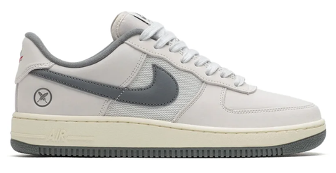 Nike SB Air Force 1 x Yuto Shoe / White / Iron Grey-White / Coconut Milk