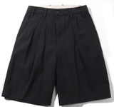 Butter Goods Pleated Shorts / Washed Black