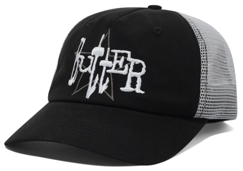 Butter Goods Sigil Trucker Hat / Washed Black