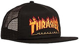 Thrasher Flame Embroidered Mesh Hat