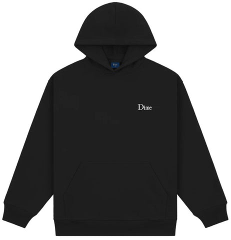 Dime Classic Small Logo Hoodie / Black