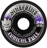 Spitfire F4 Conical Full 99a Black Wheels 54mm