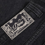 Dime Carpenter Denim Shorts / Black Washed