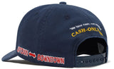 Cash Only Transport 5 Panel Hat / Navy