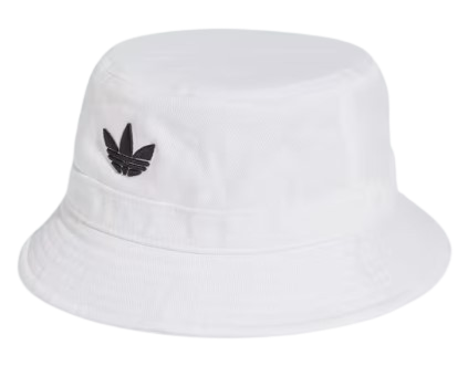 Adidas Trefoil Bucket Hat / White