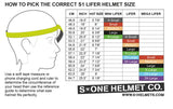S1 Lifer Helmet / Matte Black / White Checkers