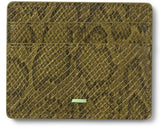Huf Fuck It Snakeskin Cardholder / Green