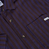 Polar Mitchell Shirt / Purple / Chocolate