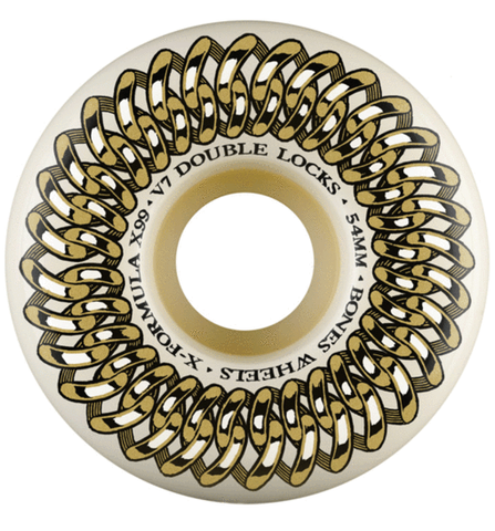 Bones Double Lock X Formula V7 Wheels 99A 54mm