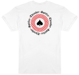 Thrasher x Spitfire The End Oath Tee / White