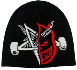 Thrasher x Spitfire Thrash & Burn Skully Beanie / Black