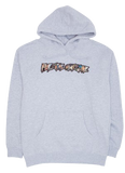 Fucking Awesome Dill Collage Logo Hoodie / Grey