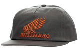 Anti Hero Motorised Snap Back Hat / Charcoal
