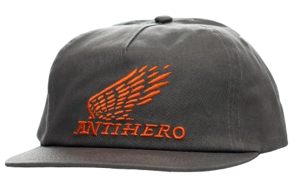 Anti Hero Motorised Snap Back Hat / Charcoal