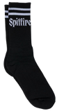 Spitfire Molotov Script Socks / Black / White