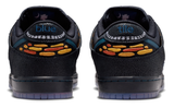 Nike SB Dunk Low Pro x Bluetile Dunk Low Pro Shoe / Black / Marina-White /  Campfire Orange