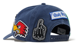 Cash Only Service 6 Panel Hat / Navy