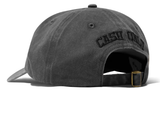 Cash Only Campus 6 Panel Hat / Washed Black / Black