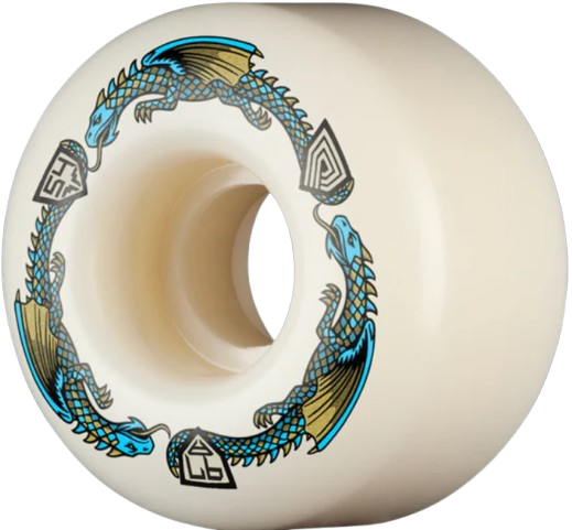Powell Peralta Dragon X Formula Blue 97a 54mm Wheels