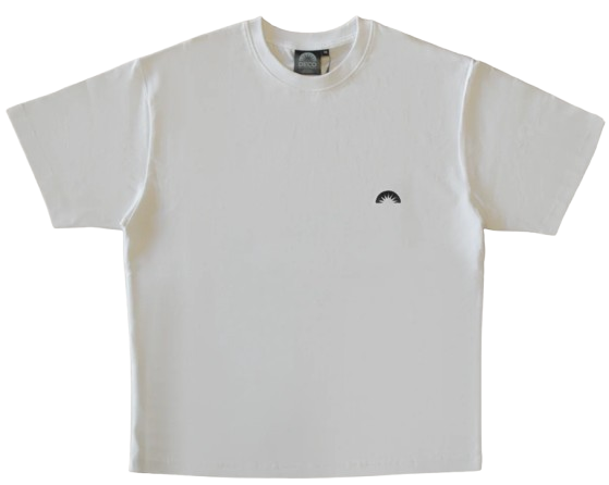 DECO Forever EMB Tee / White