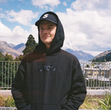 DECO Forever EMB Pullover Hoodie / Black