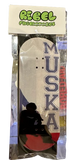 Rebel Muska Red Fingerboard Deck 34mm