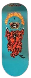 Rebel Welcome Eye Reyes Fingerboard Deck 34mm