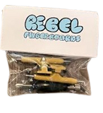 Rebel Fingerboard Tan Trucks 34mm