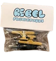 Rebel Fingerboard Tan Trucks 34mm