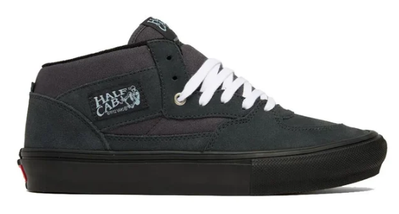Vans Skate Half Cab Pro Shoe / Charcoal Grey / Black
