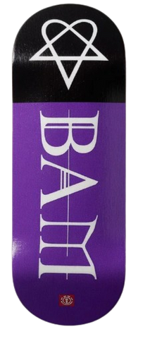 Rebel Bam Heartagram Deck 34mm