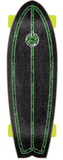Santa Cruz Flier Collage Dot Shark Cruiser Complete 8.8"
