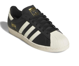 Adidas Superstar 80 ADV Shoes / Core Black / Cream / Gold