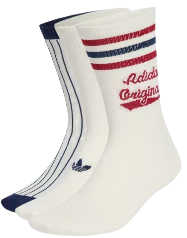 Adidas Retro Sport Crew 3 Pair Sock Pack