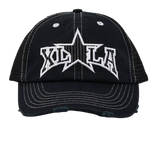 Xlarge LA Star Low Pro Trucker Hat / Black