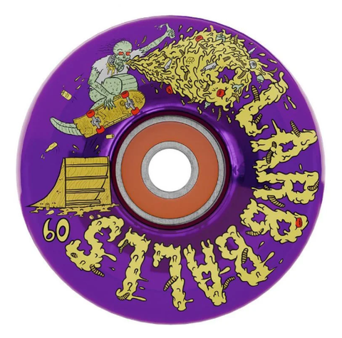 Slime Balls Sam Hitz OG Light Up Purple Wheels 78a 60mm