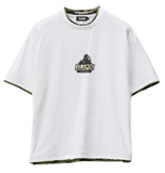XLarge Double Layer Gorilla Fit Tee / White / Camo