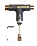 Silver Skate Tool / Brown / Gold