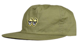 Krooked Eyes Hat / Olive / Yellow